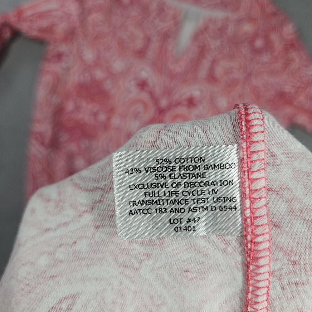 Coolibar Dress Womens XS Pink Tunic UPF 50+ Bamboo Blend Beach Boating - Picture 3 of 8